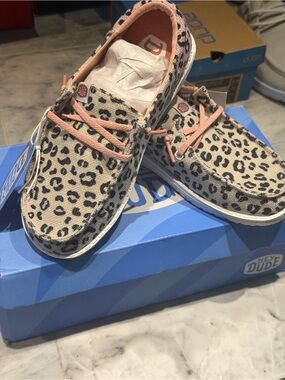 Hey Dude Kids Wendy youth funk Leopard